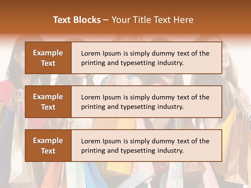 Ingredient Tea Gold PowerPoint Template