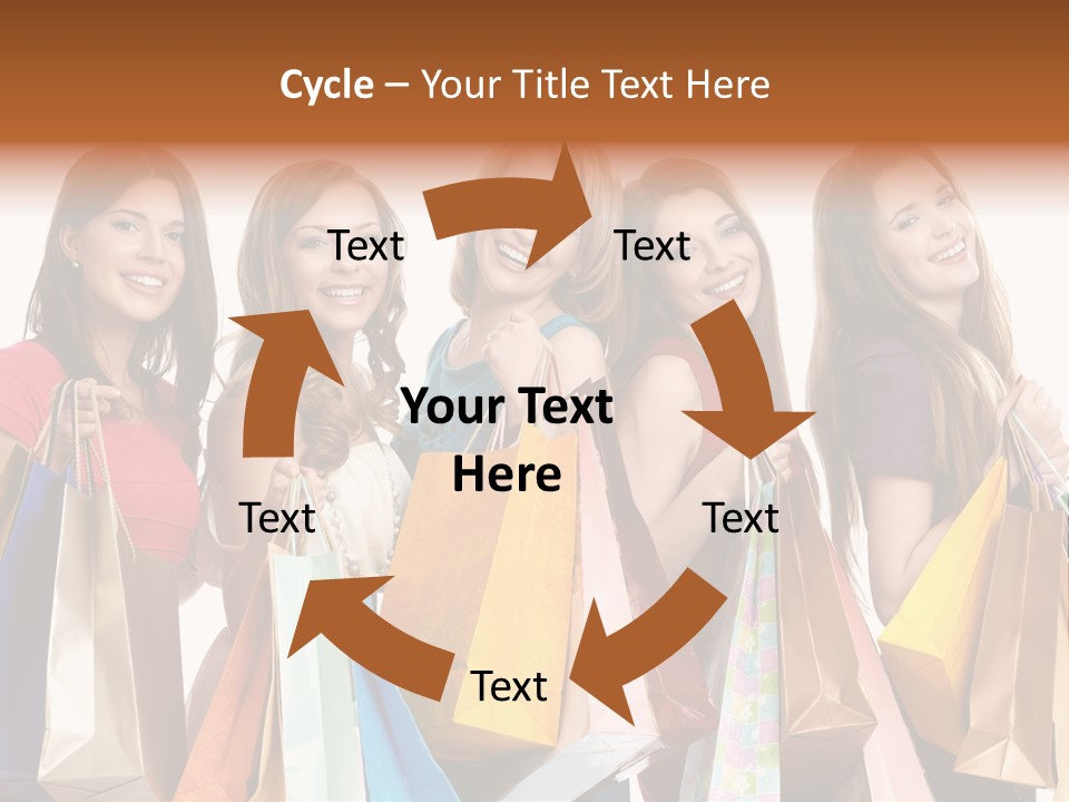 Ingredient Tea Gold PowerPoint Template