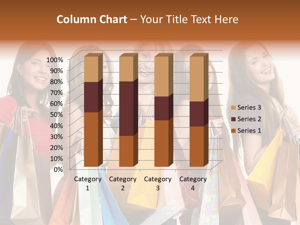 Ingredient Tea Gold PowerPoint Template