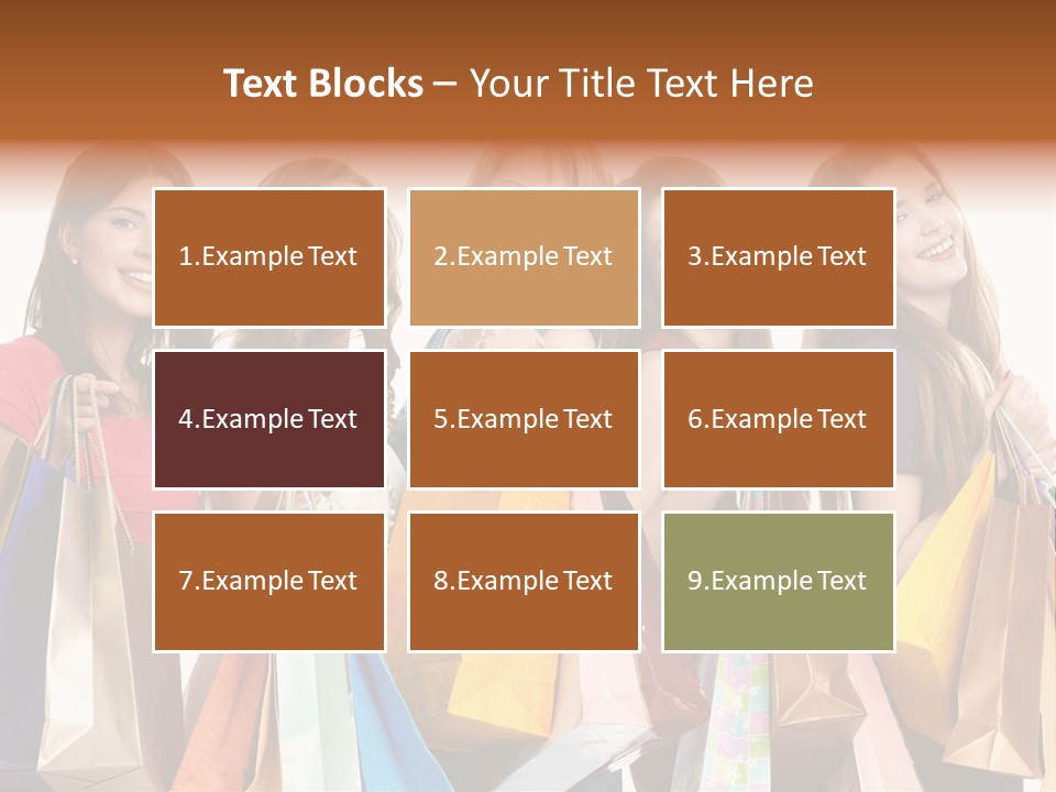 Ingredient Tea Gold PowerPoint Template