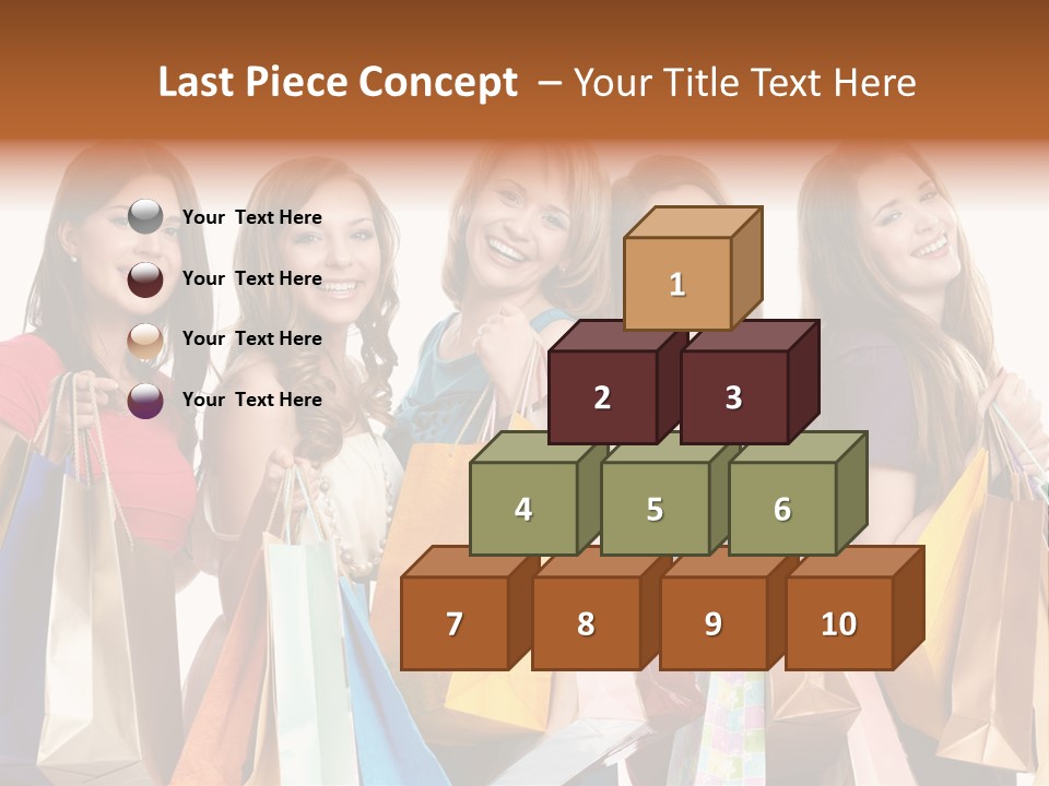 Ingredient Tea Gold PowerPoint Template