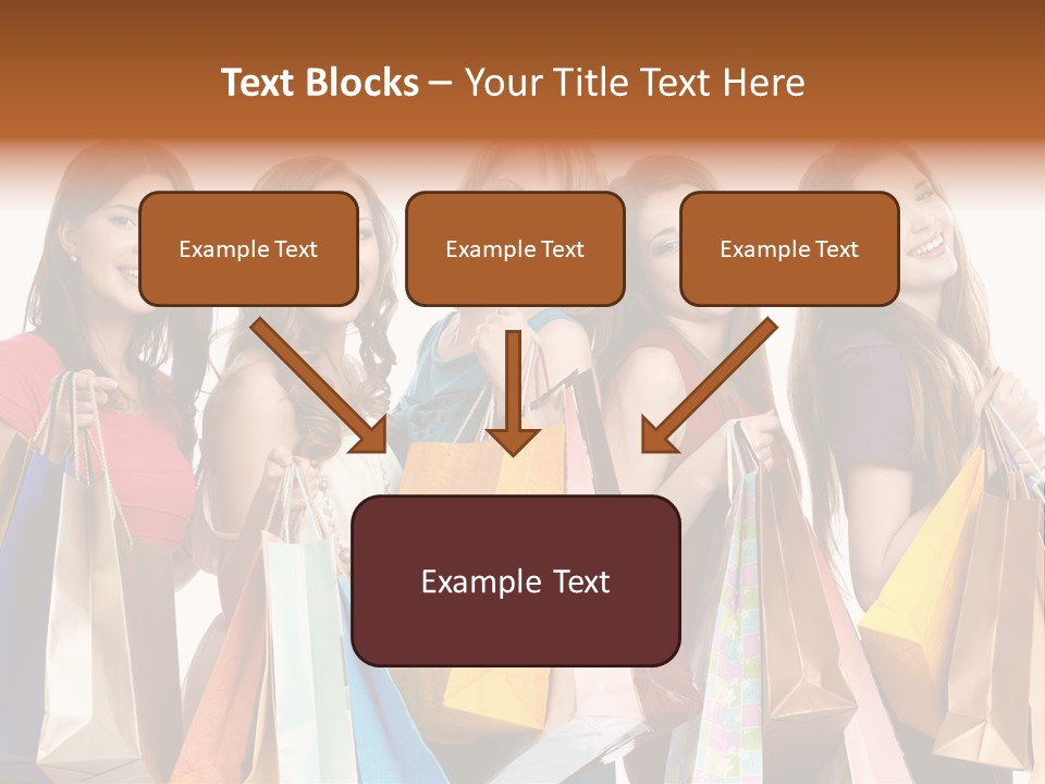 Ingredient Tea Gold PowerPoint Template