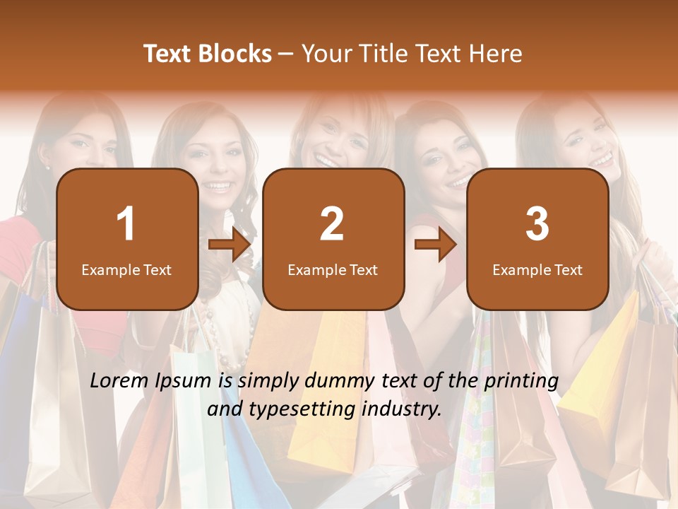 Ingredient Tea Gold PowerPoint Template