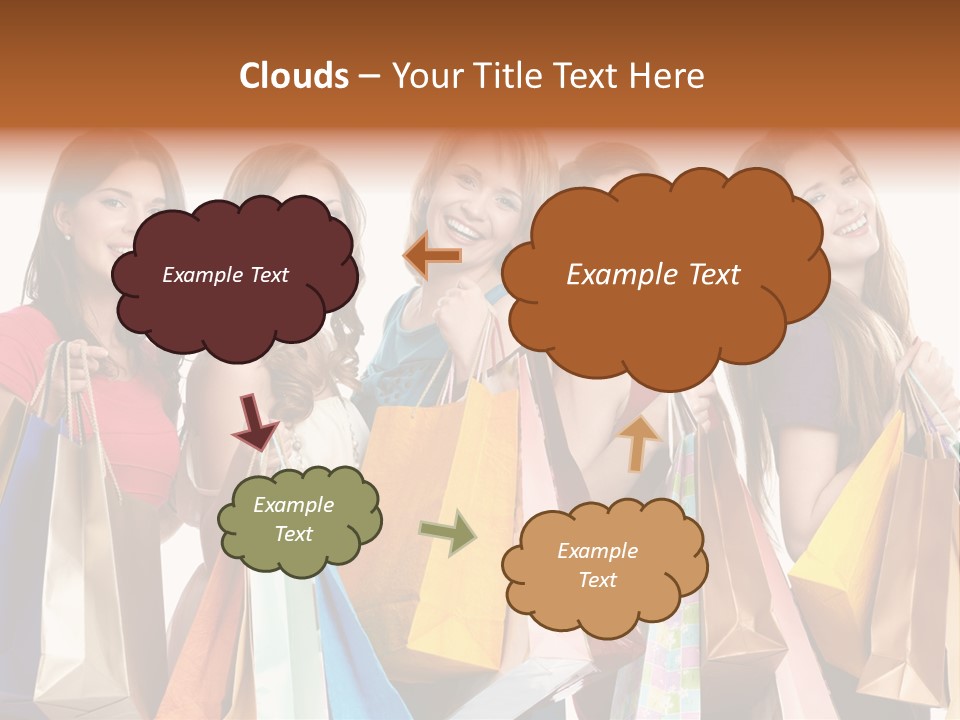 Ingredient Tea Gold PowerPoint Template