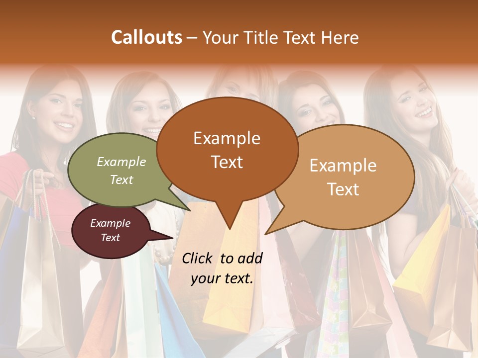 Ingredient Tea Gold PowerPoint Template