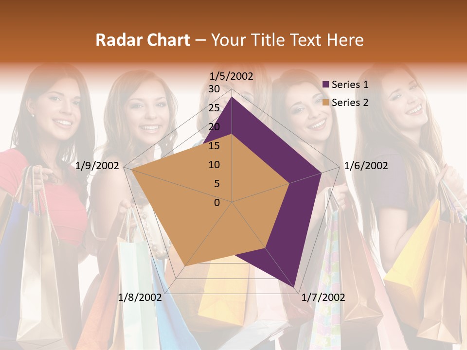 Ingredient Tea Gold PowerPoint Template