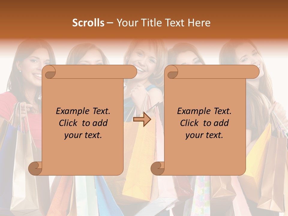 Ingredient Tea Gold PowerPoint Template