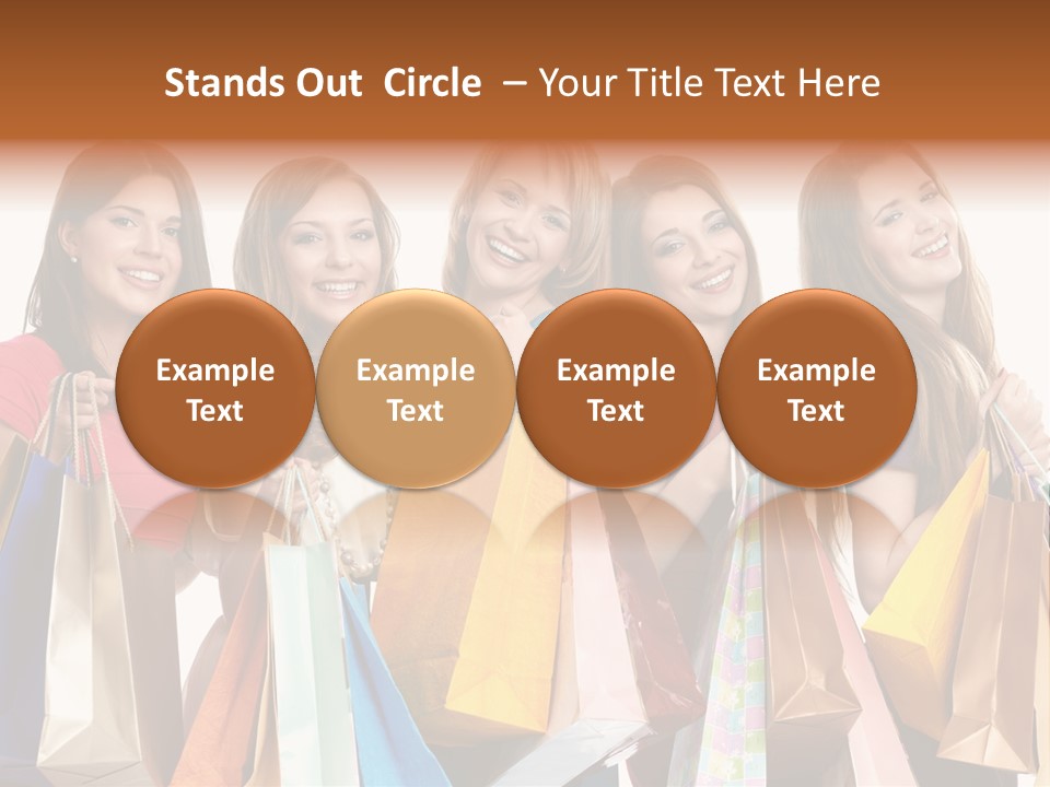 Ingredient Tea Gold PowerPoint Template