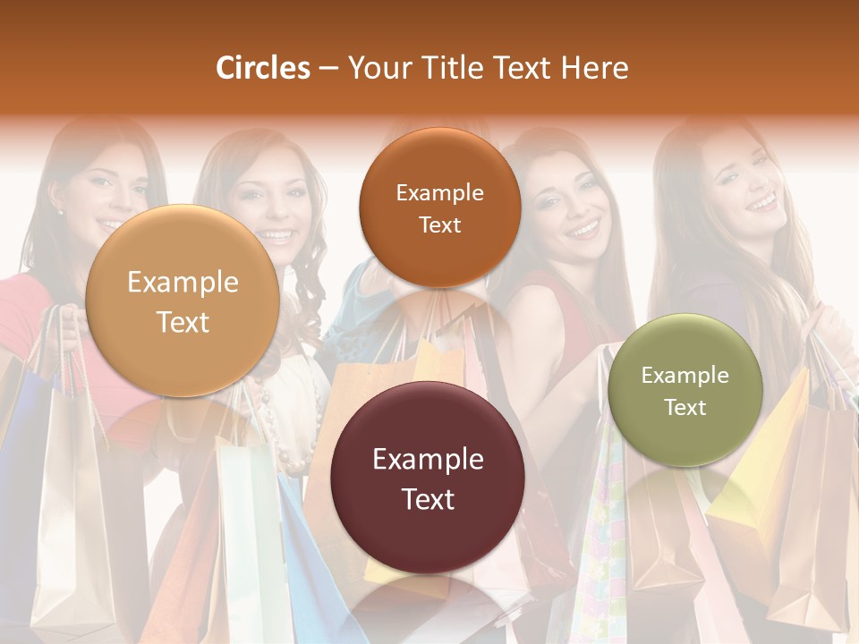 Ingredient Tea Gold PowerPoint Template