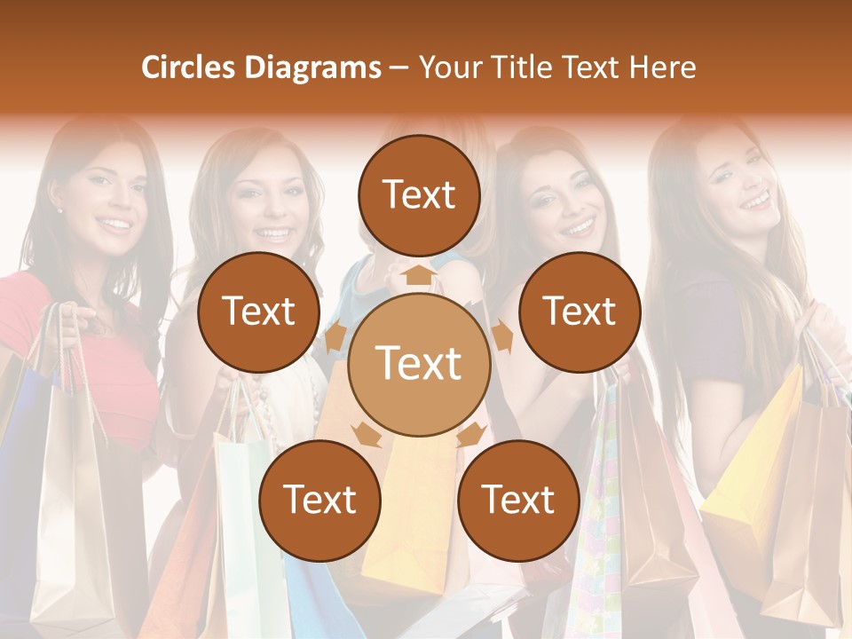 Ingredient Tea Gold PowerPoint Template