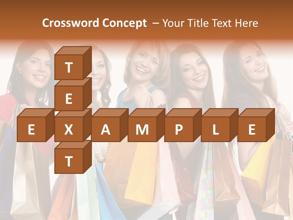 Ingredient Tea Gold PowerPoint Template