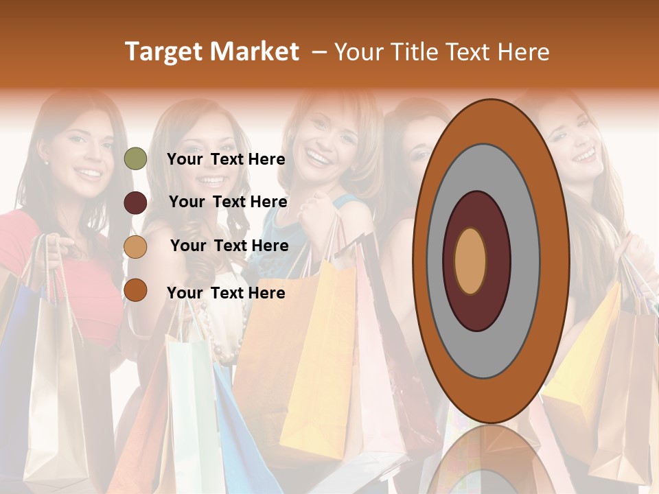 Ingredient Tea Gold PowerPoint Template