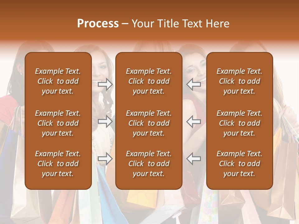 Ingredient Tea Gold PowerPoint Template
