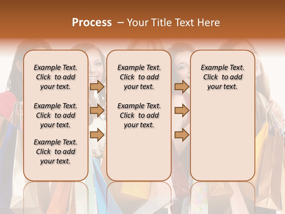 Ingredient Tea Gold PowerPoint Template