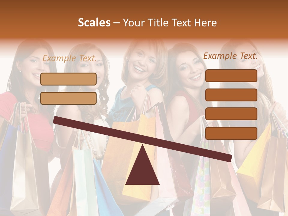 Ingredient Tea Gold PowerPoint Template