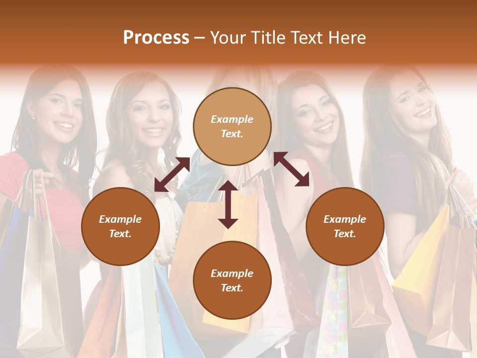 Ingredient Tea Gold PowerPoint Template