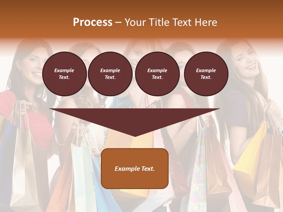 Ingredient Tea Gold PowerPoint Template