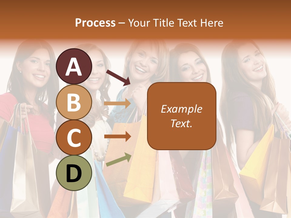 Ingredient Tea Gold PowerPoint Template