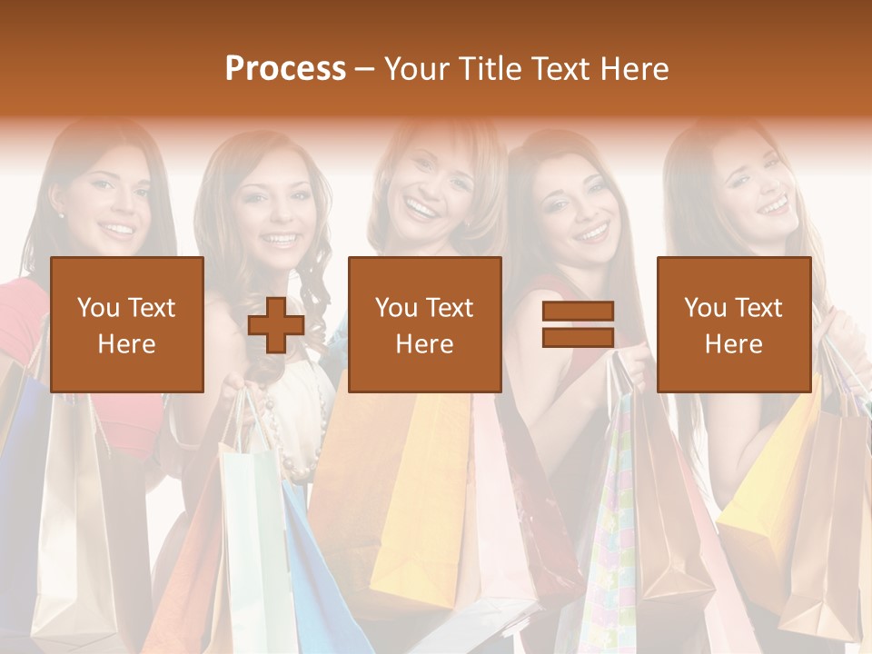 Ingredient Tea Gold PowerPoint Template