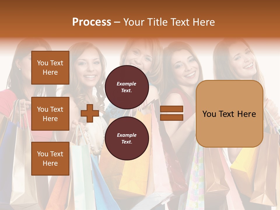 Ingredient Tea Gold PowerPoint Template