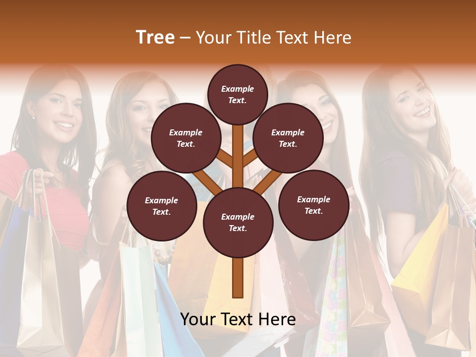 Ingredient Tea Gold PowerPoint Template