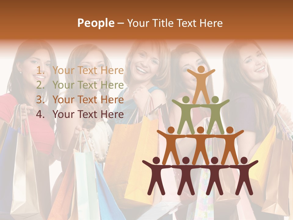 Ingredient Tea Gold PowerPoint Template