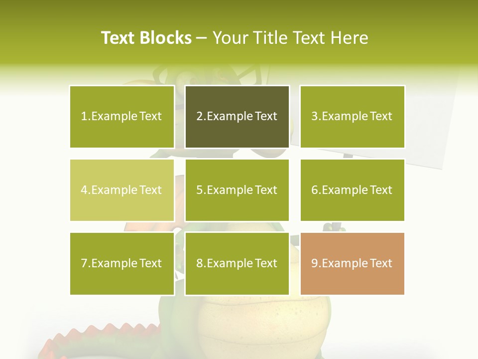 Indian India Mint PowerPoint Template