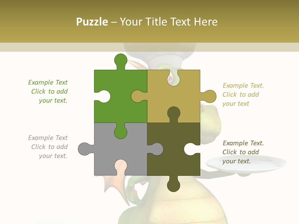 Cook Teeth Chinese PowerPoint Template