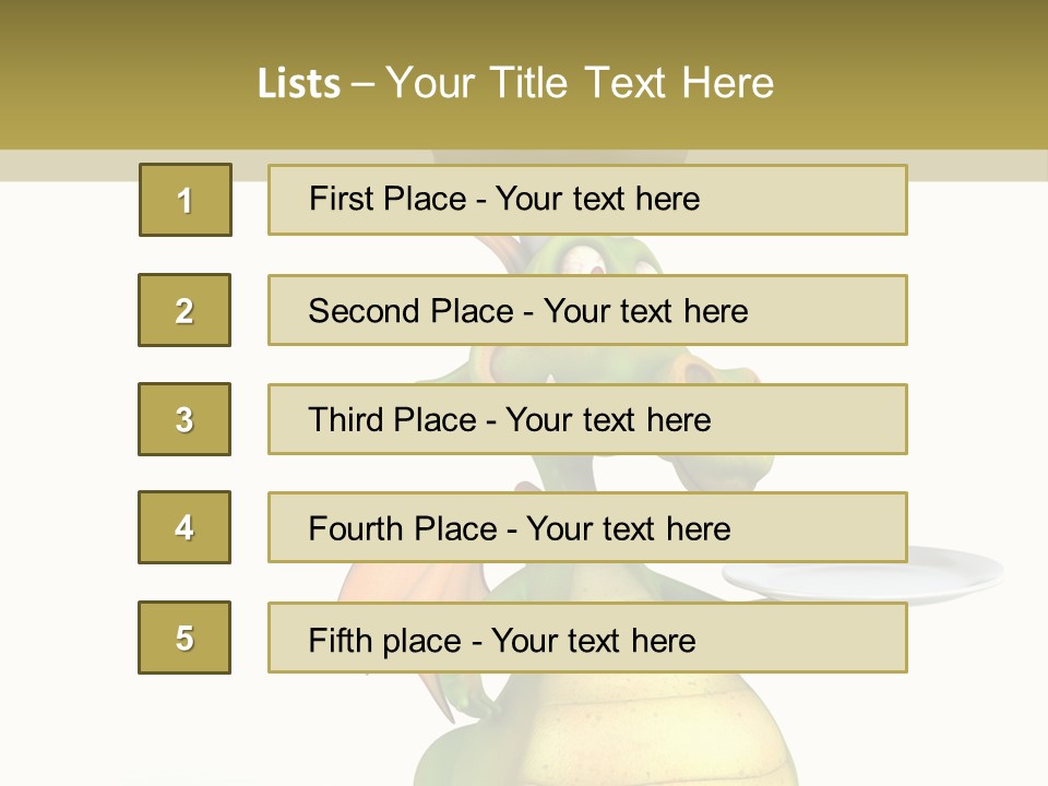 Cook Teeth Chinese PowerPoint Template
