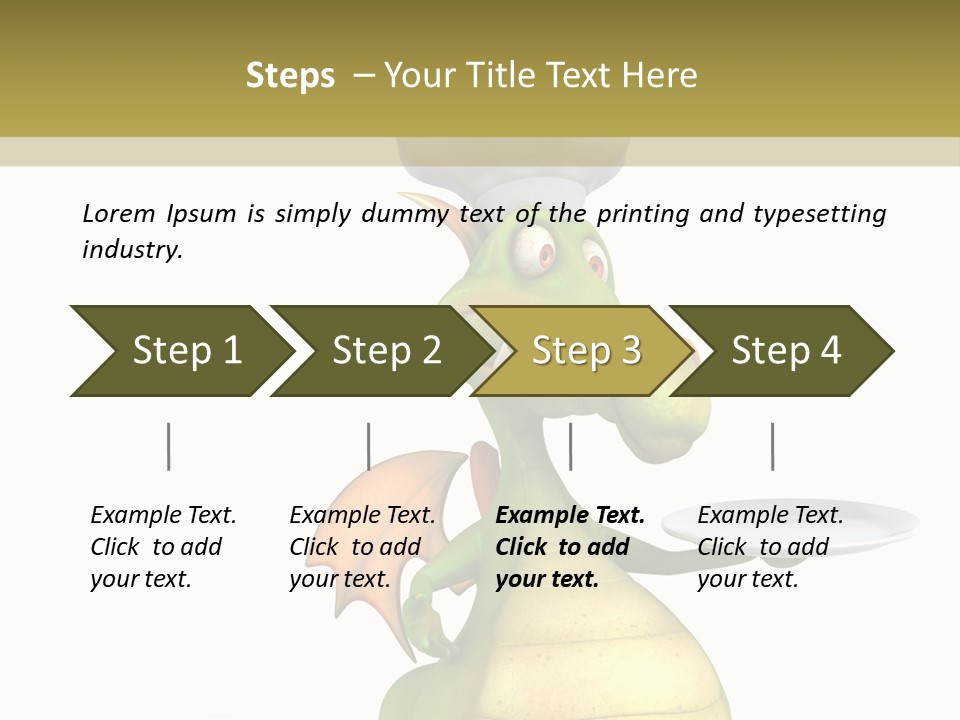 Cook Teeth Chinese PowerPoint Template
