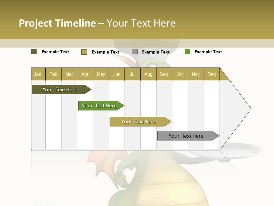 Cook Teeth Chinese PowerPoint Template