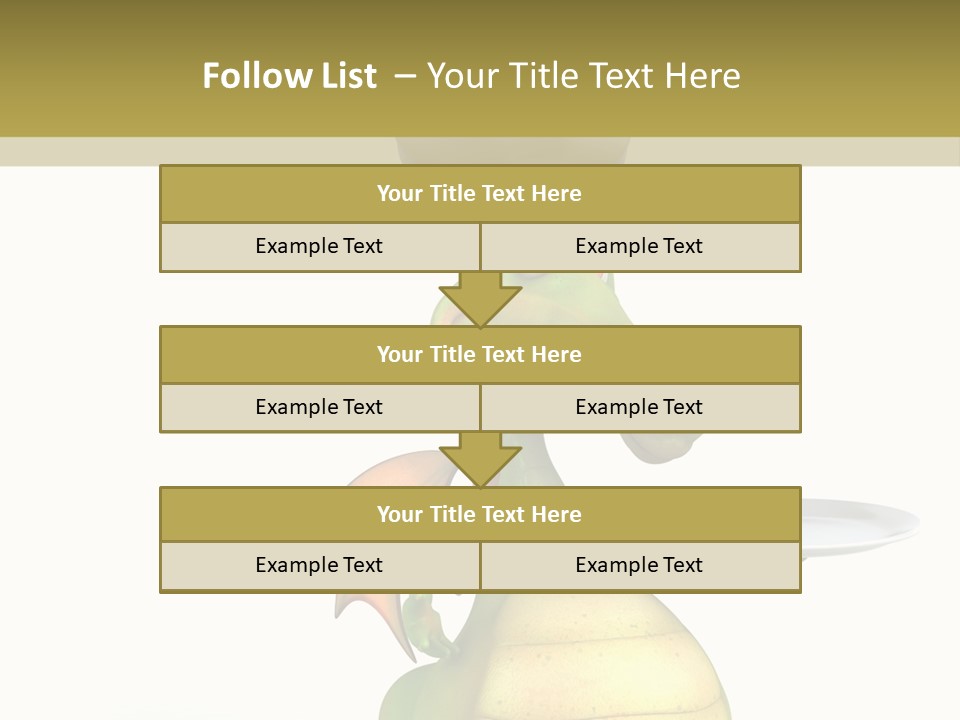 Cook Teeth Chinese PowerPoint Template