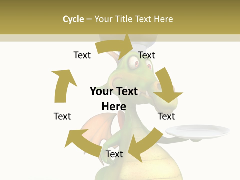 Cook Teeth Chinese PowerPoint Template