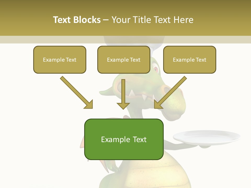Cook Teeth Chinese PowerPoint Template