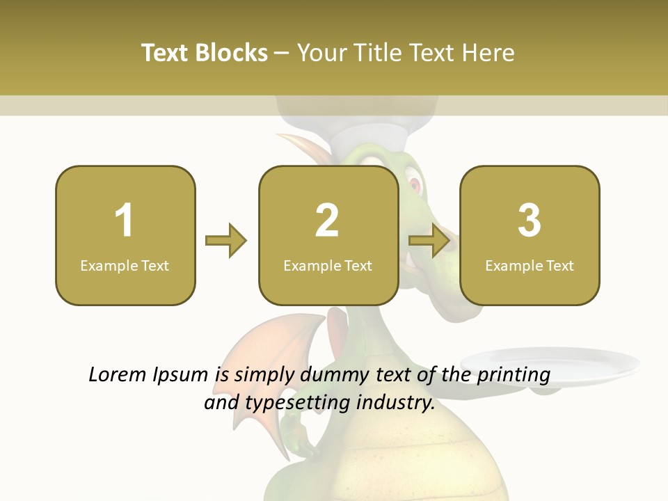 Cook Teeth Chinese PowerPoint Template