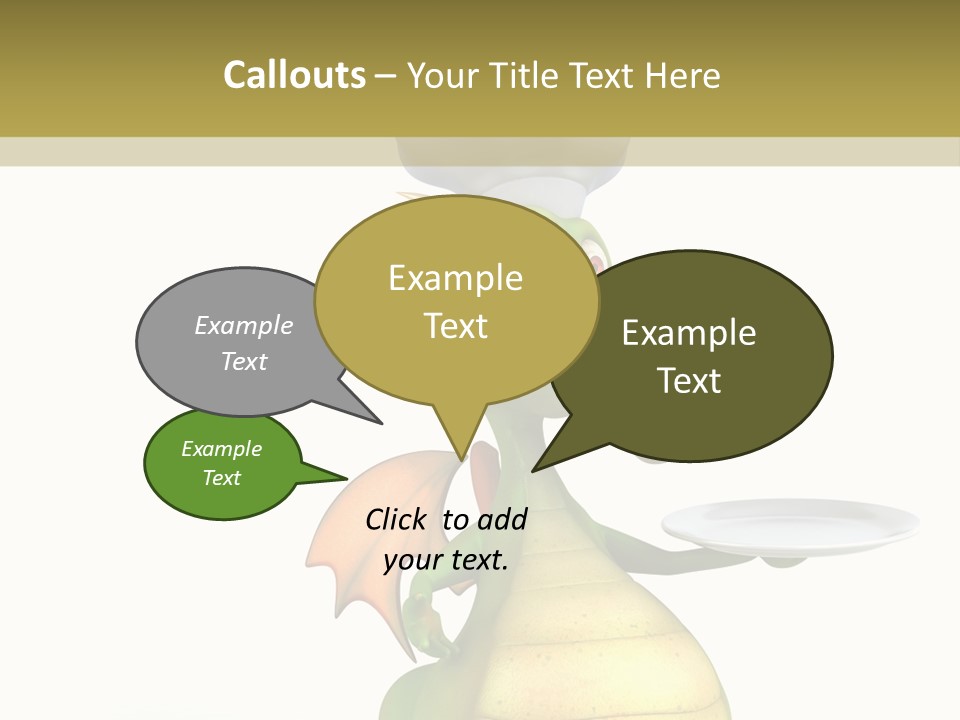 Cook Teeth Chinese PowerPoint Template