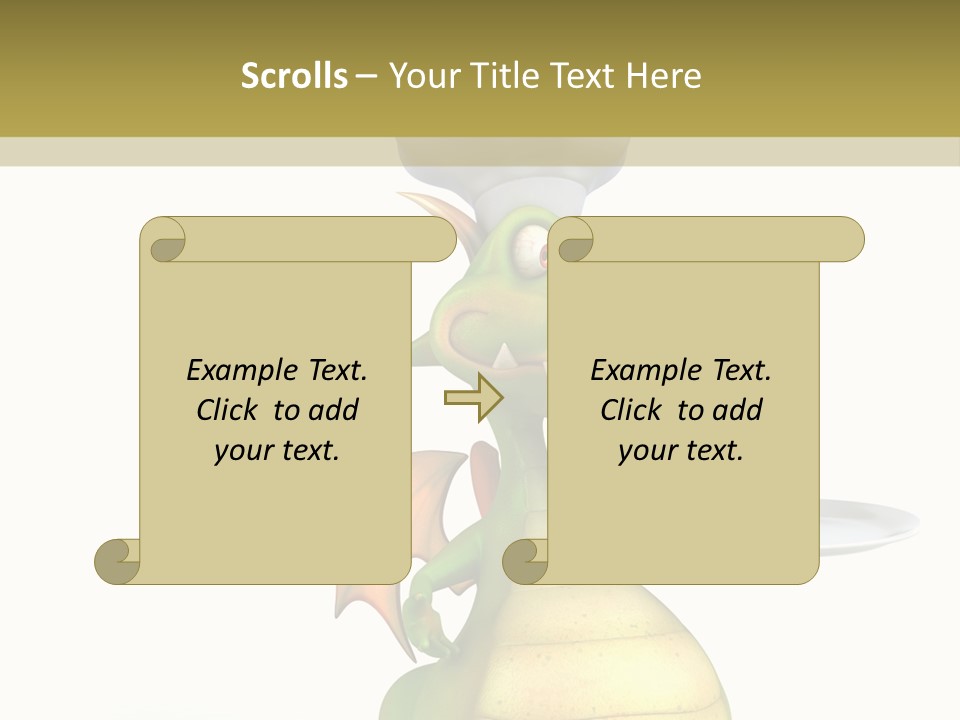 Cook Teeth Chinese PowerPoint Template