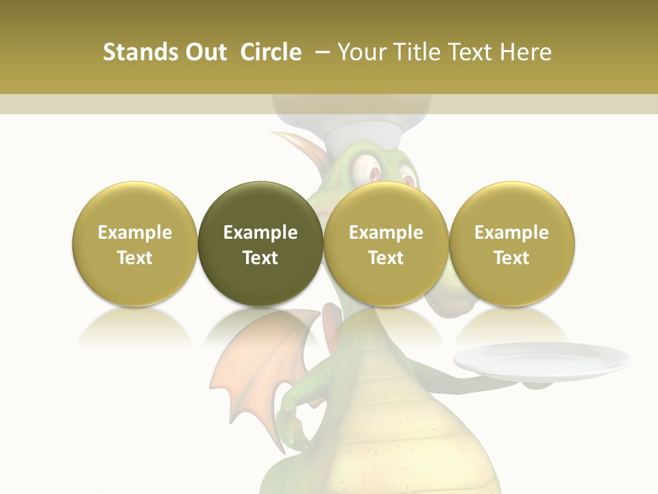 Cook Teeth Chinese PowerPoint Template