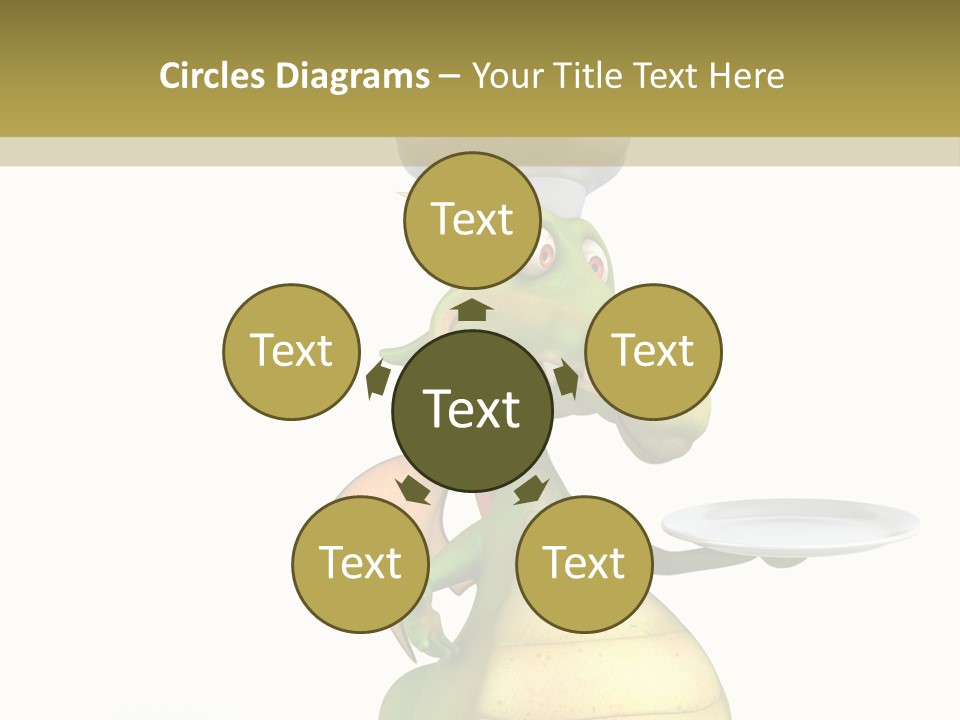 Cook Teeth Chinese PowerPoint Template