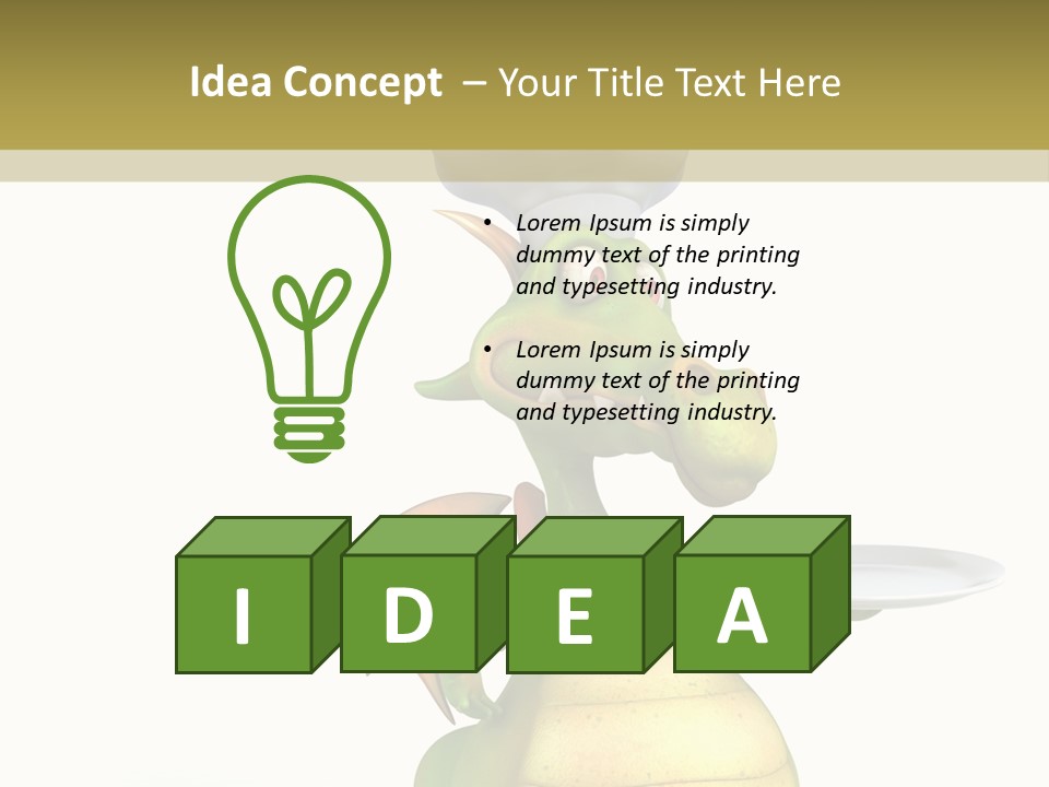 Cook Teeth Chinese PowerPoint Template