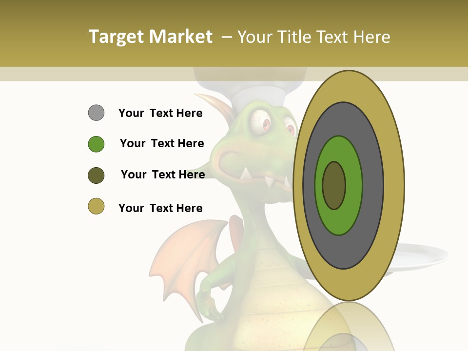 Cook Teeth Chinese PowerPoint Template