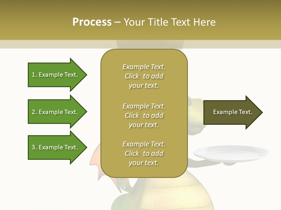Cook Teeth Chinese PowerPoint Template