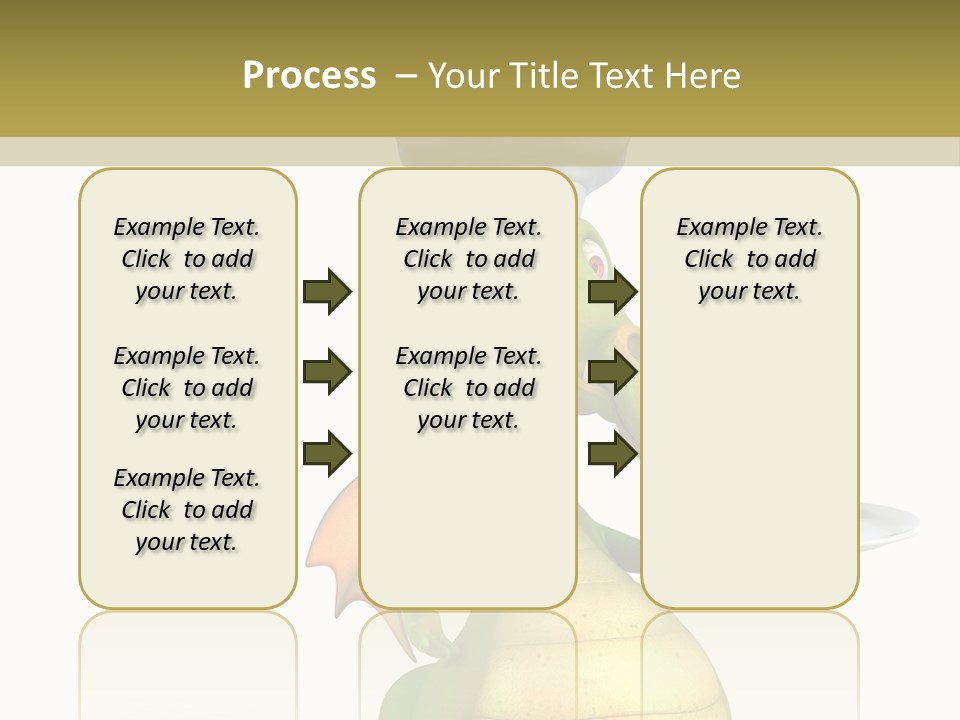 Cook Teeth Chinese PowerPoint Template