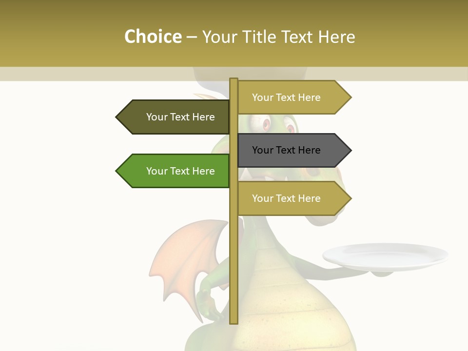 Cook Teeth Chinese PowerPoint Template