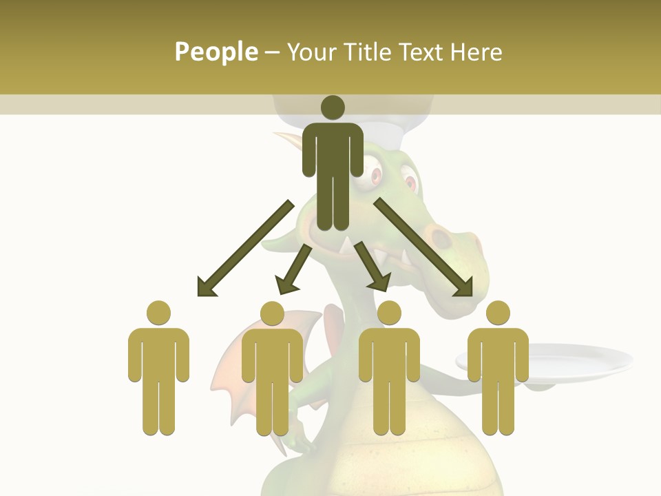 Cook Teeth Chinese PowerPoint Template