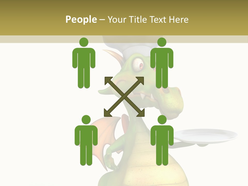 Cook Teeth Chinese PowerPoint Template