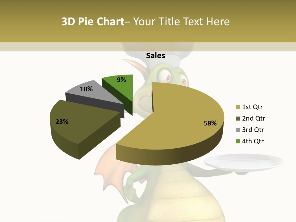 Cook Teeth Chinese PowerPoint Template