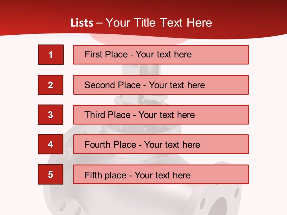 Control Valve Nobody PowerPoint Template