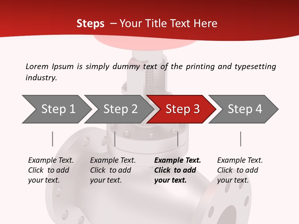 Control Valve Nobody PowerPoint Template