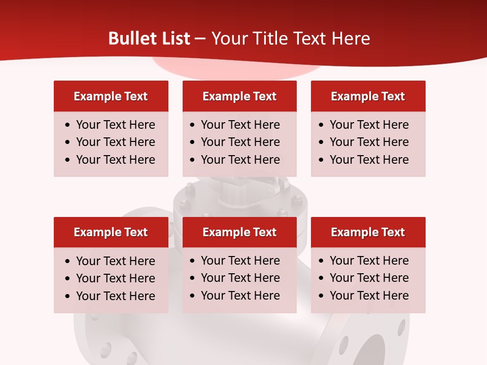 Control Valve Nobody PowerPoint Template